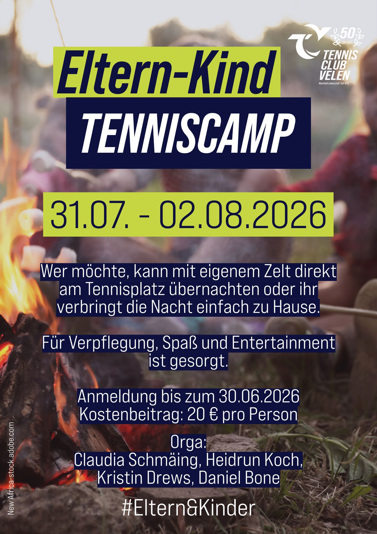 Eltern Kind Tenniscamp